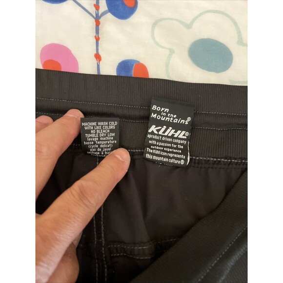 Kuhl Lightweight Stretch Drawstring Performance Pants Hiking Outdoor Gray Wms 14 - Picture 13 of 13